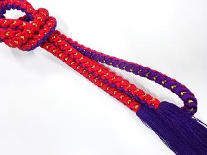 正絹　手組帯締め